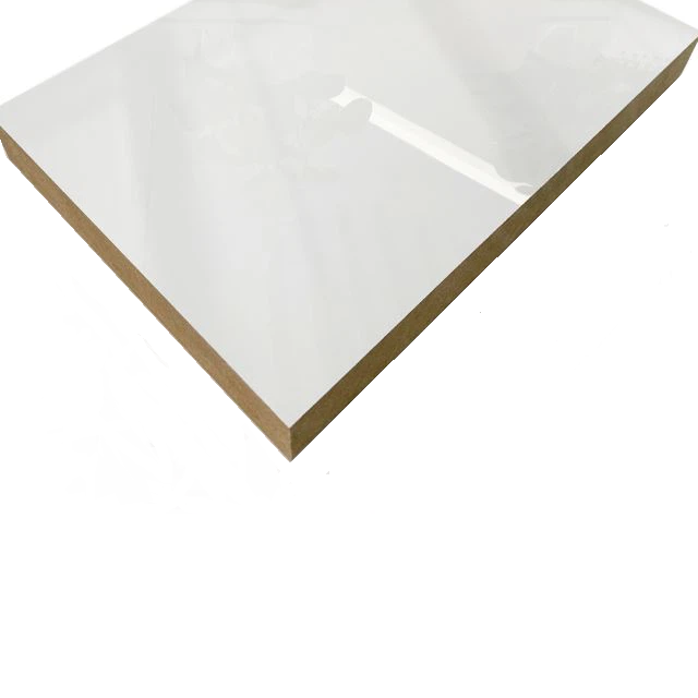 MDF Blanco Alto Brillo 2440x1220mm  - 18mm Importado