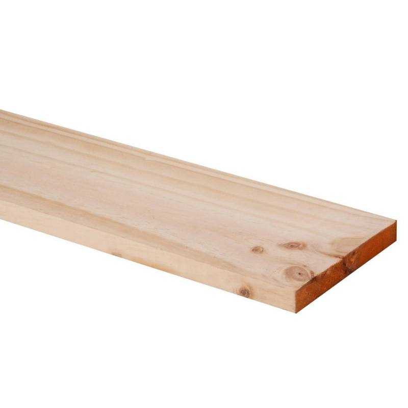 Pino Seco Cepillado 3.20mts - 1x8"