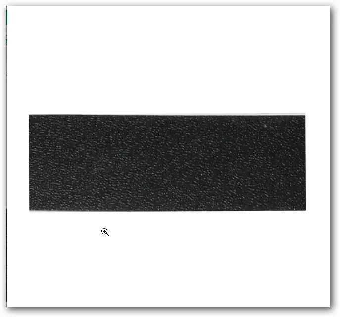 Tapacanto Negro 22x0.4mm