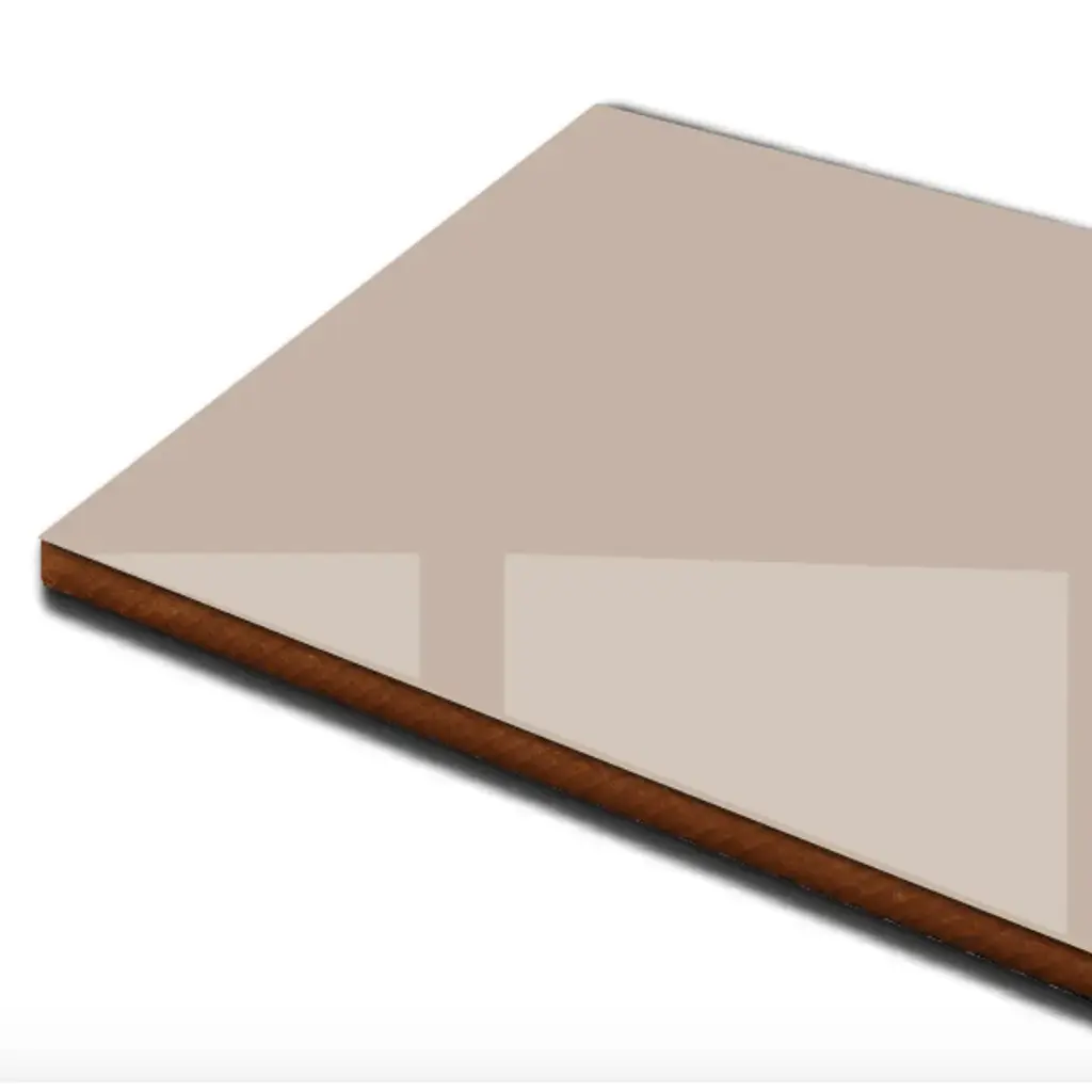 MDF Alto Brillo Tobacco 2440x1220mm  - 18mm Importado