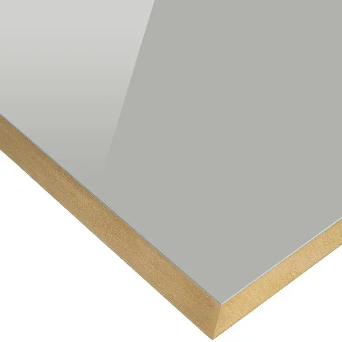 MDF Gris humo Alto Brillo 2440x1220mm  - 18mm Importado