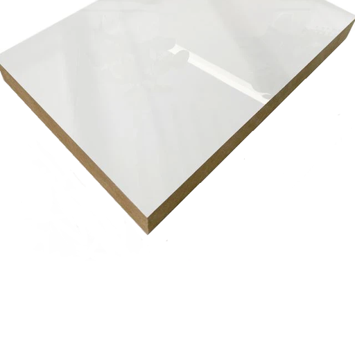 [28000030810] MDF Blanco Alto Brillo 2440x1220mm - 18mm Importado