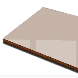 MDF Alto Brillo Tobacco