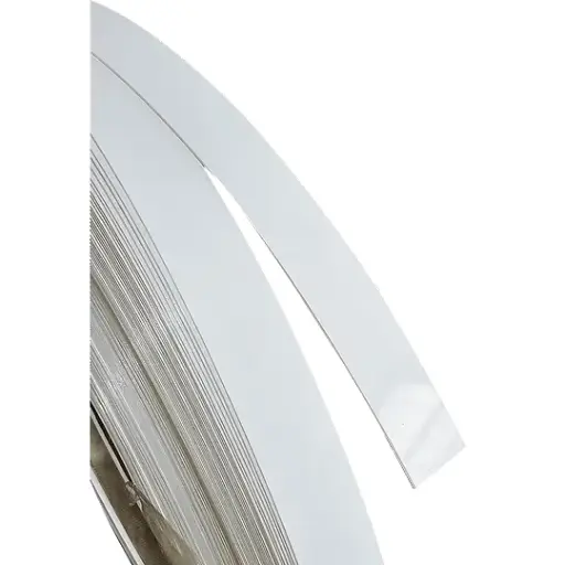 [27500022509] Tapacanto Alto Brillo Blanco 22x1.5mm